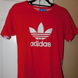 Adidas Red Womens Tshirt (XS)